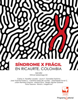 cover image of Síndrome X frágil en ricaurte, Colombia